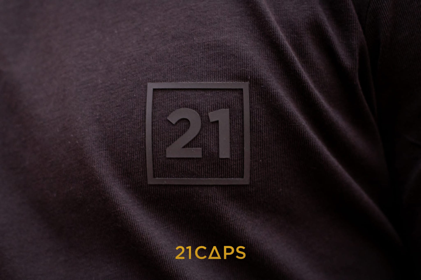 21 T-Shirt zwart  Uni-sex