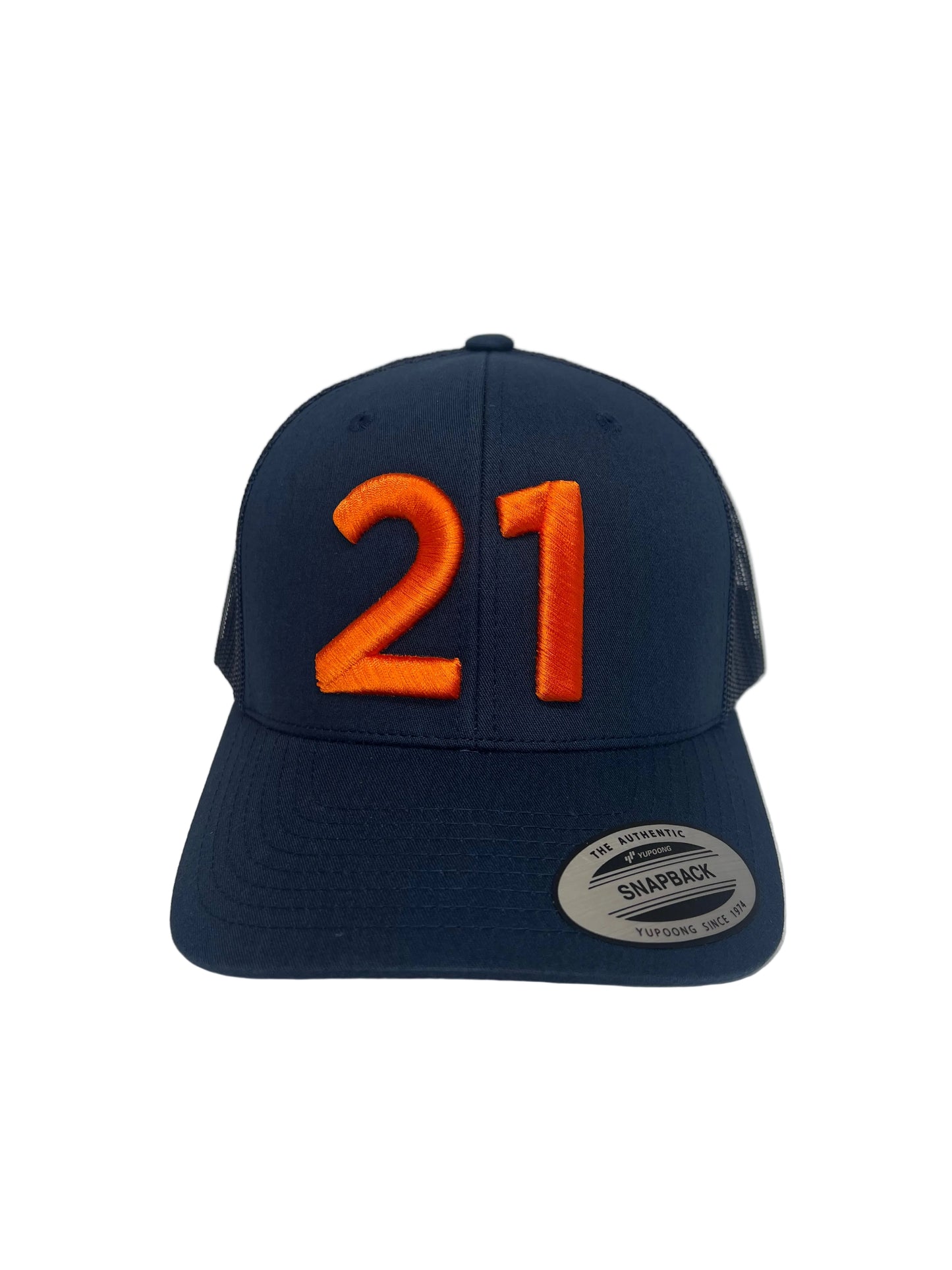 Dark Navy Orange 21